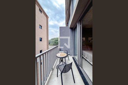 Varanda de kitnet/studio à venda com 1 quarto, 29m² em Vila Mariana, São Paulo