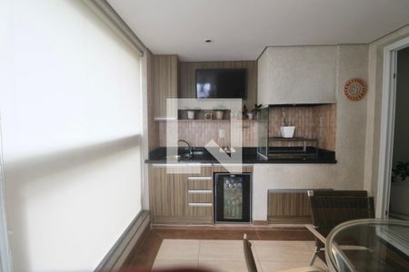 Varanda de apartamento para alugar com 3 quartos, 119m² em Centro, Guarujá