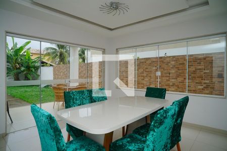 Sala de Jantar de casa de condomínio para alugar com 3 quartos, 460m² em Inoã, Maricá