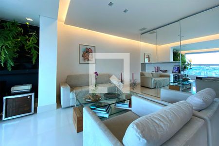 Sala de apartamento à venda com 4 quartos, 128m² em Buritis, Belo Horizonte