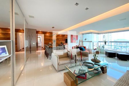 Sala de apartamento à venda com 4 quartos, 128m² em Buritis, Belo Horizonte