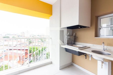 Varanda gourmet de apartamento para alugar com 2 quartos, 50m² em Vila Osasco, Osasco