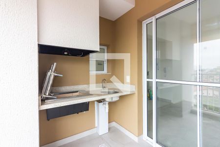 Varanda gourmet de apartamento à venda com 2 quartos, 50m² em Vila Osasco, Osasco