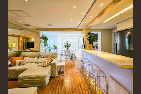 Sala de apartamento à venda com 3 quartos, 100m² em Mooca, São Paulo