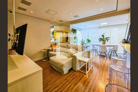 Sala de apartamento à venda com 3 quartos, 100m² em Mooca, São Paulo