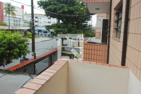 Varanda da Sala de apartamento para alugar com 2 quartos, 60m² em Aparecida, Santos