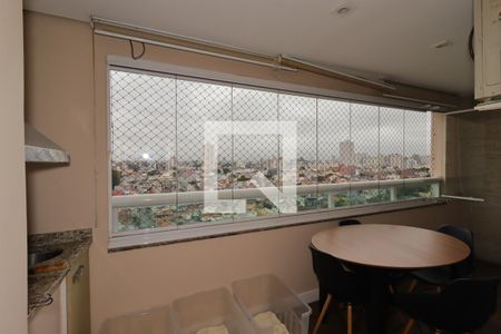 Varanda Gourmet de apartamento à venda com 2 quartos, 80m² em Campestre, Santo André