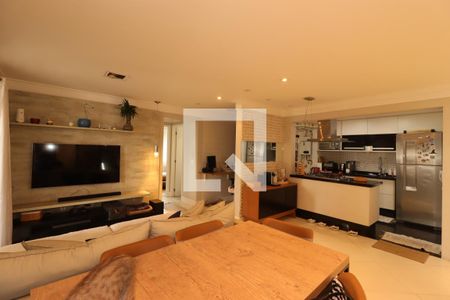 Sala de apartamento à venda com 2 quartos, 80m² em Campestre, Santo André