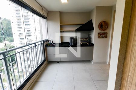 Varanda gourmet de apartamento à venda com 2 quartos, 76m² em Vila Andrade, São Paulo