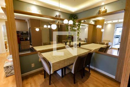 Detalhe Sala de apartamento à venda com 2 quartos, 76m² em Vila Andrade, São Paulo
