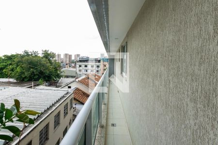 Varanda da Sala de apartamento para alugar com 2 quartos, 65m² em Tijuca, Rio de Janeiro