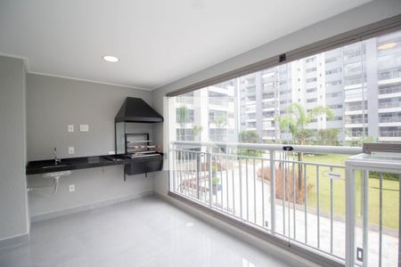 Varanda gourmet de apartamento para alugar com 3 quartos, 85m² em City América, São Paulo