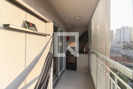 Varanda Gourmet  de apartamento para alugar com 3 quartos, 75m² em Chácara Santo Antônio (zona Leste), São Paulo