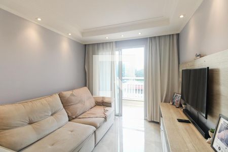 Sala  de apartamento para alugar com 3 quartos, 75m² em Chácara Santo Antônio (zona Leste), São Paulo