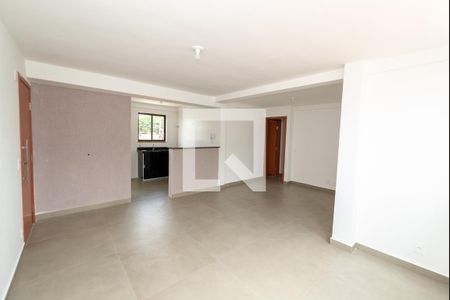 Sala de apartamento para alugar com 3 quartos, 80m² em Tirol, Contagem