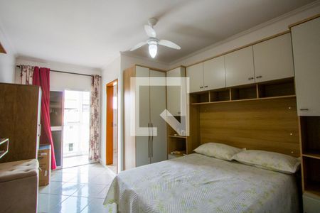 Quarto 1 - Suíte de casa à venda com 3 quartos, 142m² em Vila Pires, Santo André