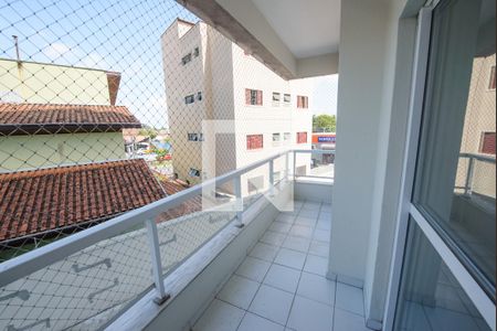 Varanda da Sala de apartamento para alugar com 2 quartos, 80m² em Vila Iapi, Taubaté
