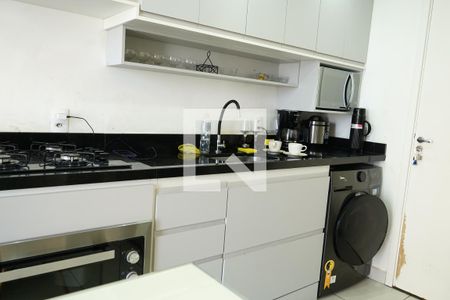 Cozinha e Área de Serviço de apartamento para alugar com 1 quarto, 30m² em Guaiauna, São Paulo