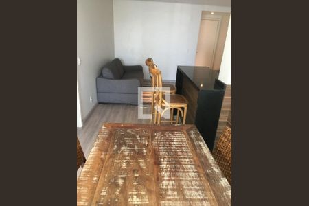 Sala de apartamento para alugar com 1 quarto, 51m² em Campo Belo, São Paulo