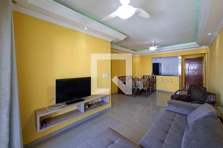 Sala de apartamento para alugar com 2 quartos, 84m² em Vila Tupi, Praia Grande
