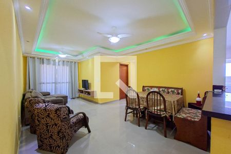 Sala de apartamento para alugar com 2 quartos, 84m² em Vila Tupi, Praia Grande