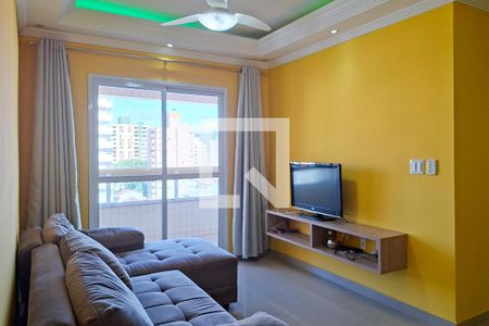 Sala de apartamento para alugar com 2 quartos, 84m² em Vila Tupi, Praia Grande