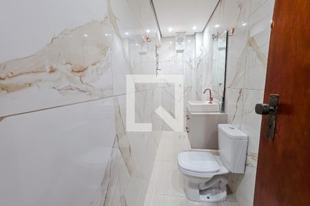 Banheiro de casa à venda com 3 quartos, 125m² em Vila Alto de Santo Andre, Santo André