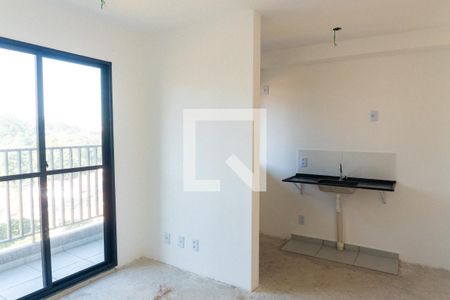 Sala/Cozinha de apartamento à venda com 2 quartos, 36m² em Jardim Oriental, São Paulo