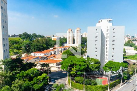 Vista da Sacada da Sala/Cozinha de apartamento à venda com 2 quartos, 36m² em Jardim Oriental, São Paulo