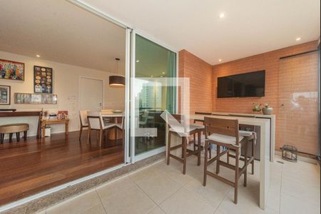 Varanda de apartamento para alugar com 3 quartos, 167m² em Brooklin, São Paulo