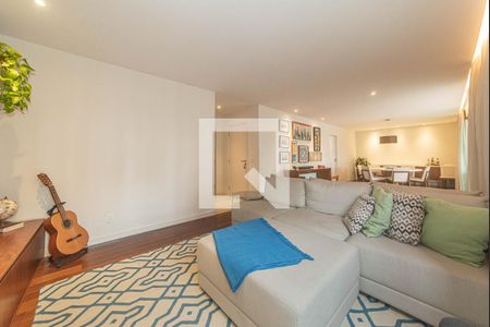 Sala de apartamento para alugar com 3 quartos, 167m² em Brooklin, São Paulo