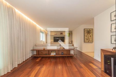 Sala de apartamento para alugar com 3 quartos, 167m² em Brooklin, São Paulo