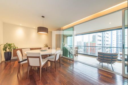 Sala de apartamento para alugar com 3 quartos, 167m² em Brooklin, São Paulo