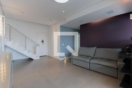 Sala de estar de apartamento à venda com 3 quartos, 203m² em Vila Dom Pedro Ii, São Paulo