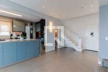 Sala de estar de apartamento à venda com 3 quartos, 203m² em Vila Dom Pedro Ii, São Paulo