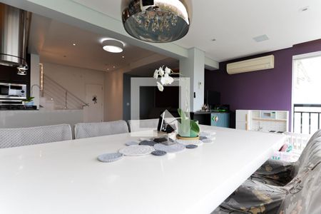 Varanda gourmet de apartamento à venda com 3 quartos, 203m² em Vila Dom Pedro Ii, São Paulo