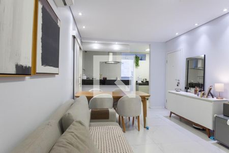 sala  de apartamento à venda com 2 quartos, 65m² em Sion, Belo Horizonte