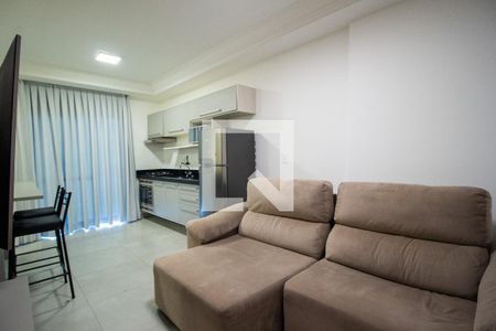 Sala de apartamento para alugar com 1 quarto, 52m² em Parque Campolim, Sorocaba