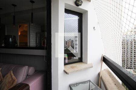 Varanda da Sala de apartamento para alugar com 1 quarto, 70m² em Planalto Paulista, São Paulo