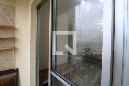 Varanda da Sala de apartamento para alugar com 2 quartos, 45m² em Jardim Adutora, São Paulo