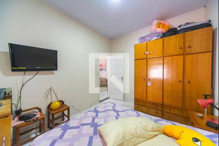 Quarto 1  de casa para alugar com 2 quartos, 72m² em Campestre, Santo André