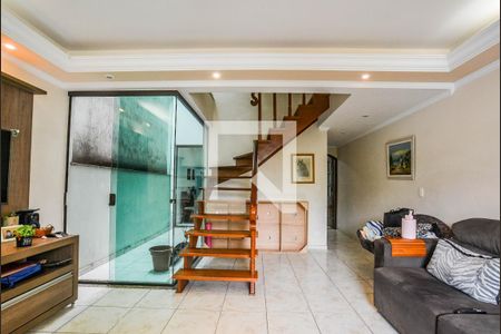 Sala de casa à venda com 3 quartos, 264m² em Jardim Las Vegas, Santo André