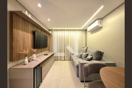 Sala/Cozinha de apartamento para alugar com 1 quarto, 46m² em Itaim Bibi, São Paulo