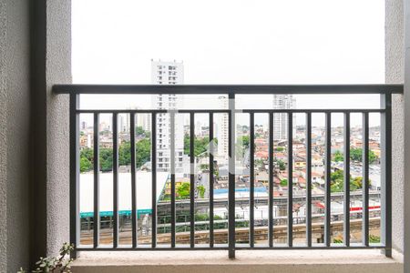Varanda da Sala de apartamento para alugar com 2 quartos, 54m² em Jardim Independência (são Paulo), São Paulo