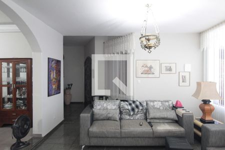 Sala de casa à venda com 4 quartos, 406m² em Itapoã, Belo Horizonte