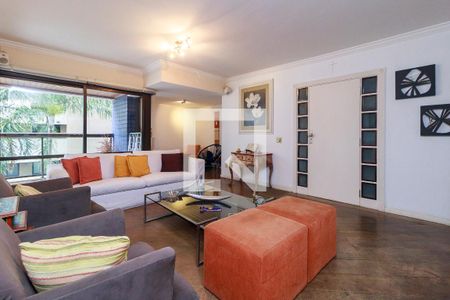 Sala de apartamento à venda com 3 quartos, 152m² em Campo Belo, São Paulo