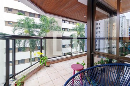 Sala - Varanda de apartamento à venda com 3 quartos, 152m² em Campo Belo, São Paulo