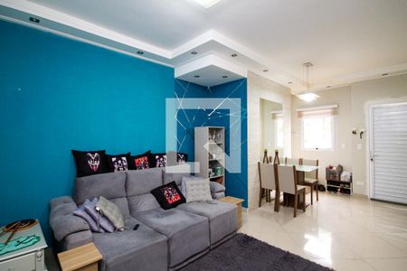 Sala de casa de condomínio para alugar com 2 quartos, 100m² em Paisagem Renoir, Cotia