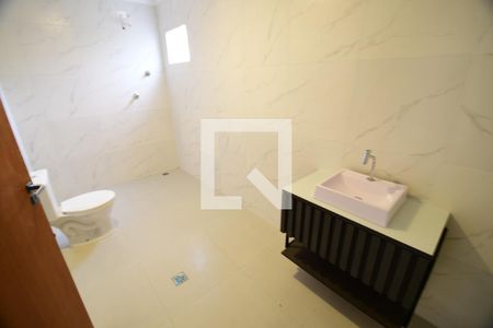 Banheiro de casa para alugar com 2 quartos, 60m² em Chácara de Recreio Barao, Campinas