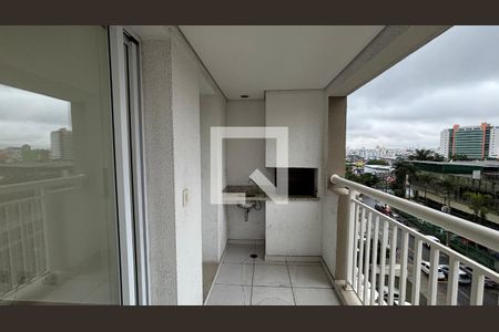 Sala - Sala de Jantar Varanda de apartamento para alugar com 3 quartos, 73m² em Campestre, Santo André